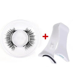 Magnetic False Eyelashes – 3D Mink, No Glue, Natural Look, Reusable with Tweezers – 7 Styles