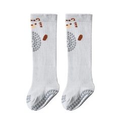 Baby Non-Slip Floor Socks with Knee & Elbow Pads – Crawling Protection, Breathable, 0-3 Years