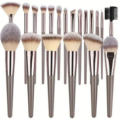 Professional Makeup Brush Set – Soft Fluffy Bristles, Foundation, Eyeshadow & Blending Brushes