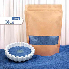 Colorful granular pearl candle wax by Global Prime Essential, showing 16 vibrant, smoke-free, clean-burning wax granules for DIY candle making.