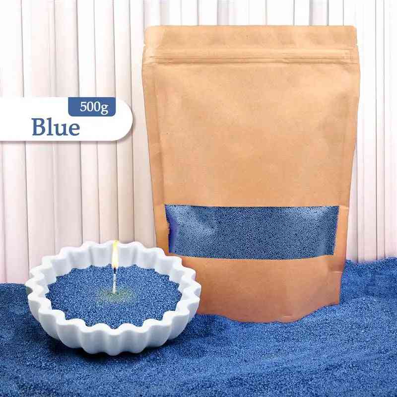 Colorful granular pearl candle wax by Global Prime Essential, showing 16 vibrant, smoke-free, clean-burning wax granules for DIY candle making.