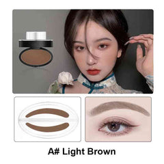 Eyebrow Powder Stamp Tint & Stencil Kit – Waterproof, Long-Lasting, Natural Brow Shaping