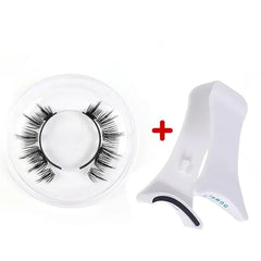 Magnetic False Eyelashes – 3D Mink, No Glue, Natural Look, Reusable with Tweezers – 7 Styles