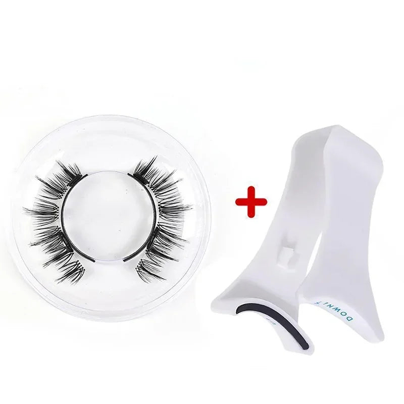 Magnetic False Eyelashes – 3D Mink, No Glue, Natural Look, Reusable with Tweezers – 7 Styles