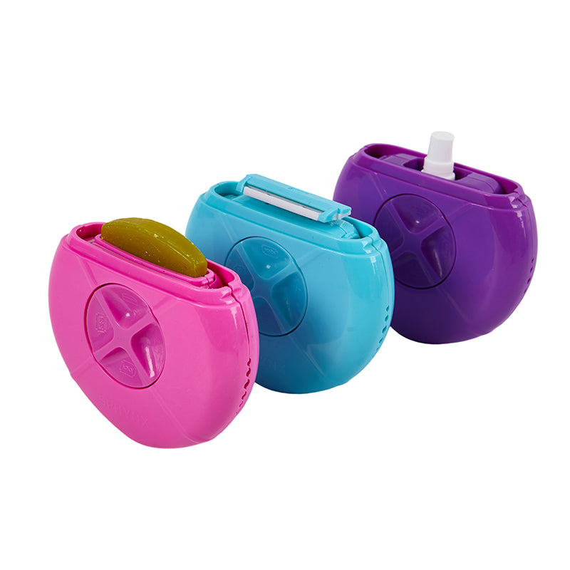 3-in-1 Portable Women’s Razor Kit – Triple Blade, Refillable Water Spray & Moisturizing Bar