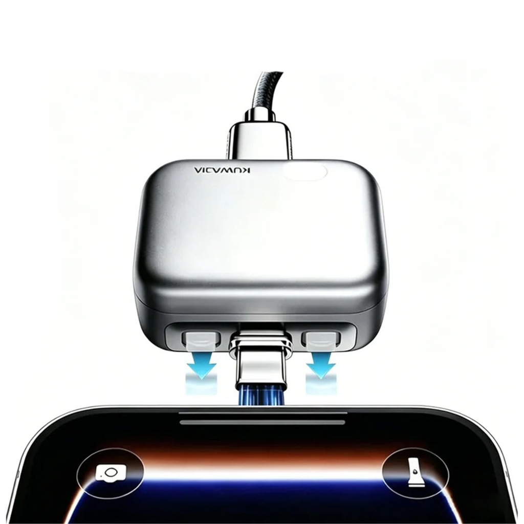 KUWAJIA KH-51 Auto Disconnect USB-C Charger Adapter – Overcharge Protection, Battery Saver
