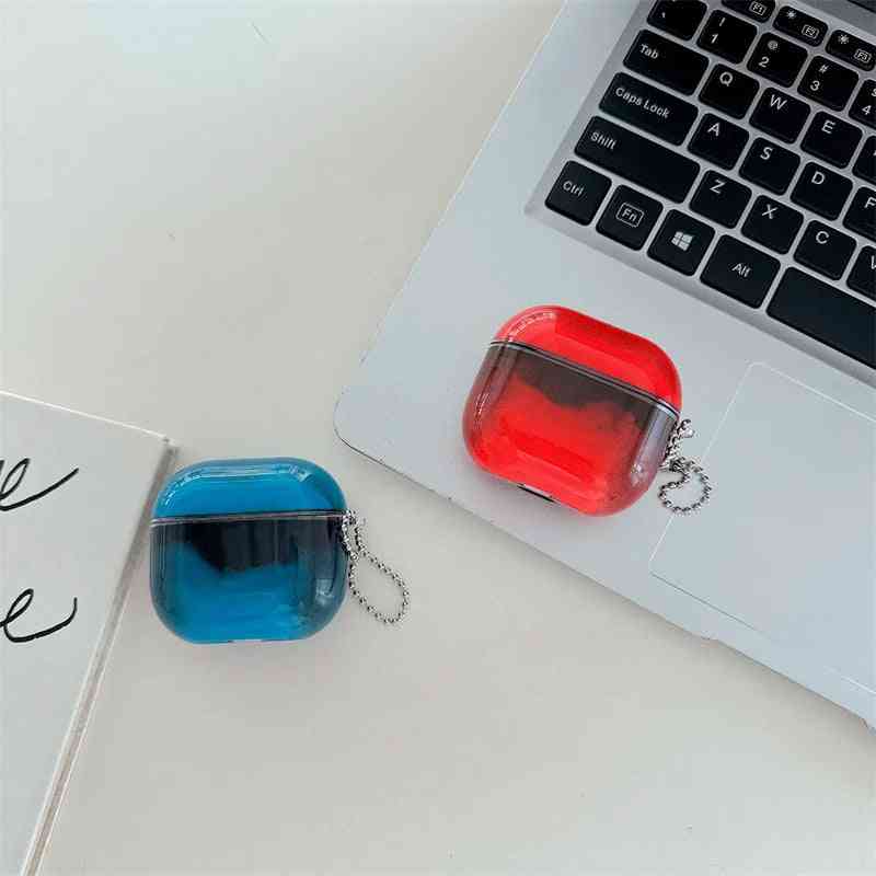 Luminous Quicksand AirPods case by Global Prime Essential, glow-in-the-dark shimmering hard shell for AirPods 2, 3, 4, and Pro.