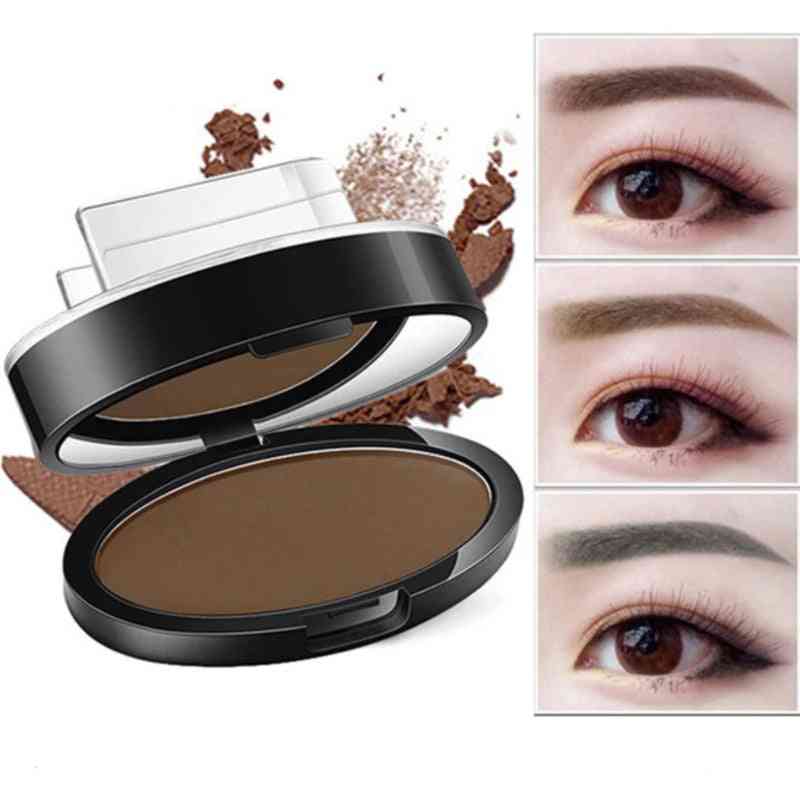Eyebrow Powder Stamp Tint & Stencil Kit – Waterproof, Long-Lasting, Natural Brow Shaping