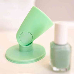 Silicone Nail Polish Holder – Anti-Spill Stand, Perfect Tilt Angle for Easy Manicure Application