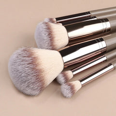Professional Makeup Brush Set – Soft Fluffy Bristles, Foundation, Eyeshadow & Blending Brushes