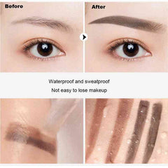Eyebrow Powder Stamp Tint & Stencil Kit – Waterproof, Long-Lasting, Natural Brow Shaping