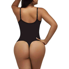 Women’s Tummy Control Bodysuit Shapewear – High-Elastic, Slimming Tank Top, Thong Style