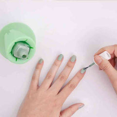 Silicone Nail Polish Holder – Anti-Spill Stand, Perfect Tilt Angle for Easy Manicure Application