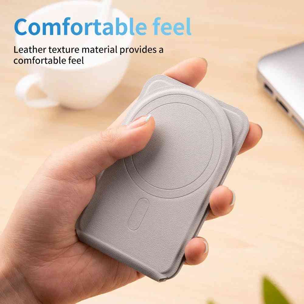 MagSafe Magnetic Phone Stand for iPhone 12-15 – Foldable, Hands-Free Desk Holder