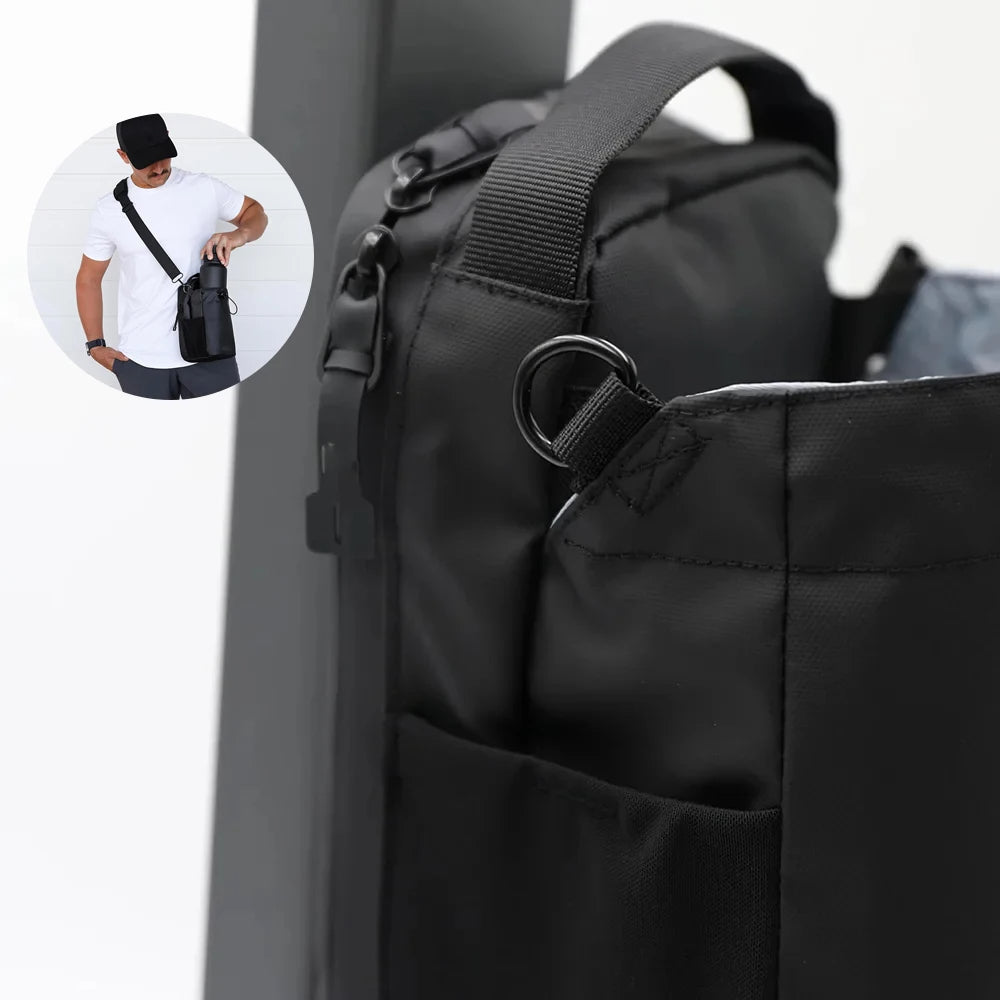Magnetic Water Bottle Holder Bag – Hands-Free, Gym & Outdoor Sports, Lightweight & Portable
