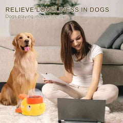 Interactive Dog Treat Dispenser – Press-to-Release, Slow Feeder, Eco-Friendly ABS, 3–50kg Dogs
