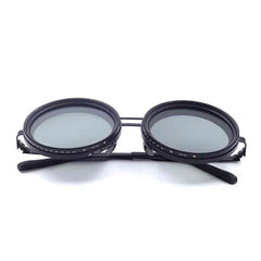 Adjustable Dimming Polarized Sunglasses – ND9 Handmade, UV400, Glare-Free for Men & Women