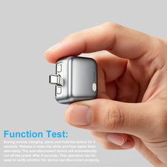 KUWAJIA KH-51 Auto Disconnect USB-C Charger Adapter – Overcharge Protection, Battery Saver