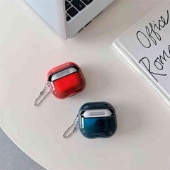 Luminous Quicksand AirPods case by Global Prime Essential, glow-in-the-dark shimmering hard shell cover for AirPods 2, 3, 4, and Pro.