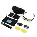 Tactical Photochromic Polarized Sunglasses – 5 Interchangeable Lenses, UV400 & TR90 Frame