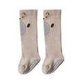 Baby Non-Slip Floor Socks with Knee & Elbow Pads – Crawling Protection, Breathable, 0-3 Years