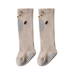 Baby Non-Slip Floor Socks with Knee & Elbow Pads – Crawling Protection, Breathable, 0-3 Years