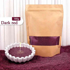 Colorful granular pearl candle wax by Global Prime Essential, showing 16 vibrant shades for DIY candle making.