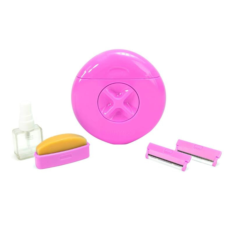 3-in-1 Portable Women’s Razor Kit – Triple Blade, Refillable Water Spray & Moisturizing Bar