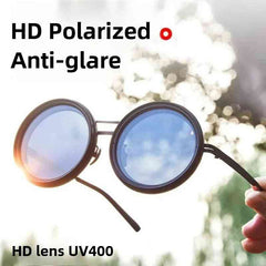 Adjustable Dimming Polarized Sunglasses – ND9 Handmade, UV400, Glare-Free for Men & Women