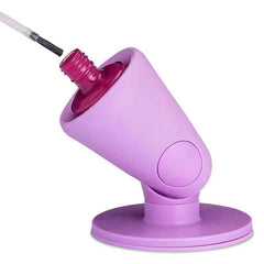 Silicone Nail Polish Holder – Anti-Spill Stand, Perfect Tilt Angle for Easy Manicure Application