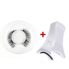 Magnetic False Eyelashes – 3D Mink, No Glue, Natural Look, Reusable with Tweezers – 7 Styles