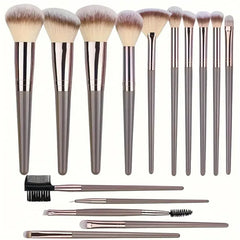 Professional Makeup Brush Set – Soft Fluffy Bristles, Foundation, Eyeshadow & Blending Brushes