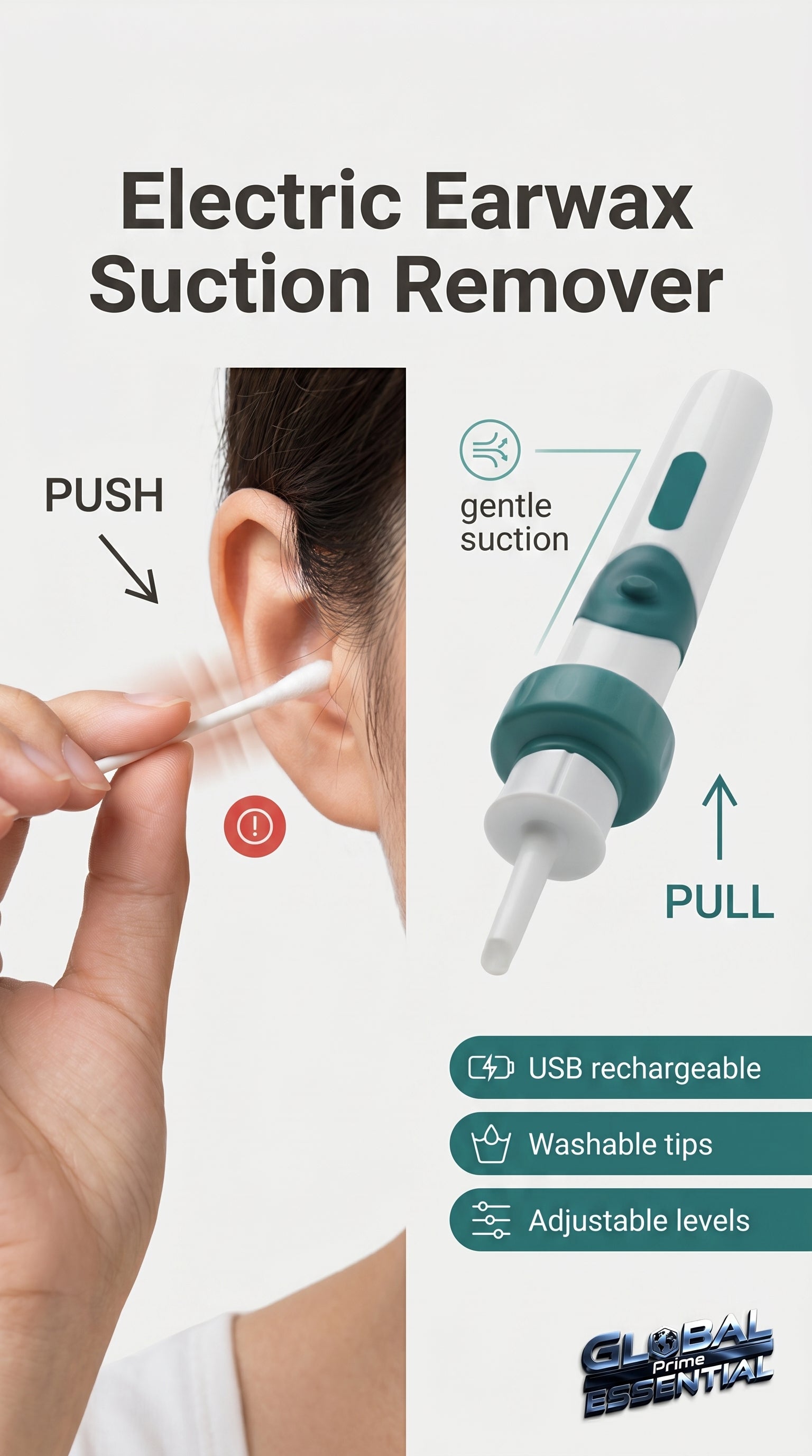 Electric Earwax Suction Remover