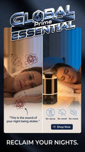 Global Prime Essential mosquito lamp emitting soft light, designed to attract and trap mosquitoes effectively.