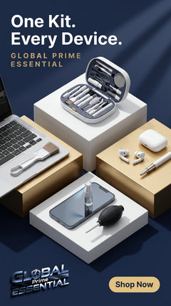 20-in-1 Electronics Cleaning Kit – Screen, Keyboard, Earbuds & Camera Cleaner